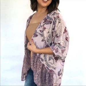 EUC Knox Rose Kimono